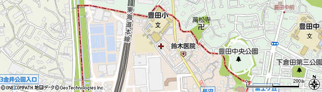 神奈川県横浜市栄区長沼町110周辺の地図