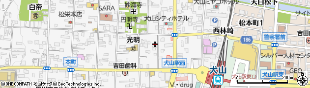 愛知県犬山市犬山東古券302周辺の地図