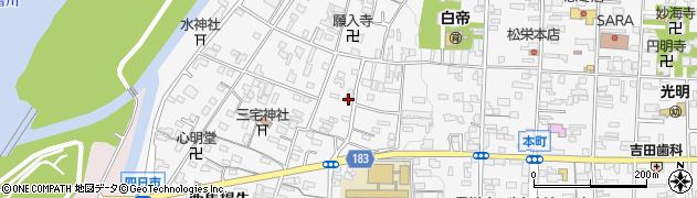 愛知県犬山市犬山西古券423周辺の地図