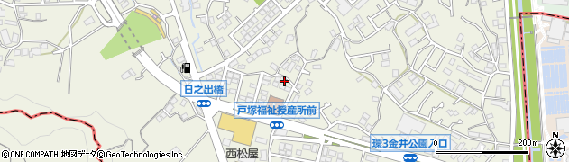 神奈川県横浜市戸塚区戸塚町1450-6周辺の地図