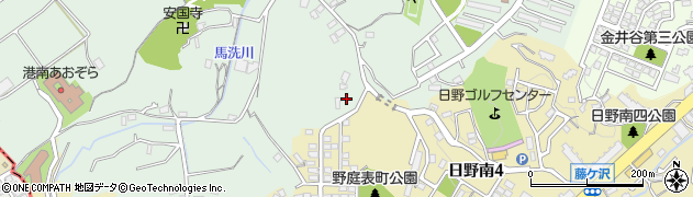 神奈川県横浜市港南区野庭町2023周辺の地図