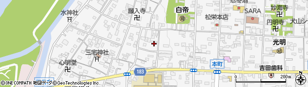 愛知県犬山市犬山西古券224周辺の地図
