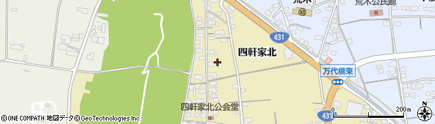 島根県出雲市大社町中荒木1884周辺の地図