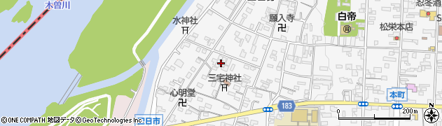 愛知県犬山市犬山西古券537周辺の地図