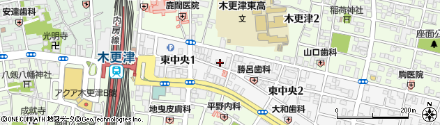 エクステ専門店　サルサ木更津店周辺の地図