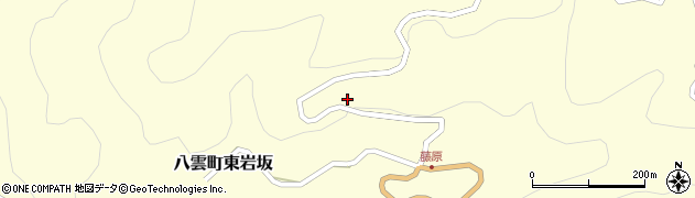島根県松江市八雲町東岩坂2077周辺の地図