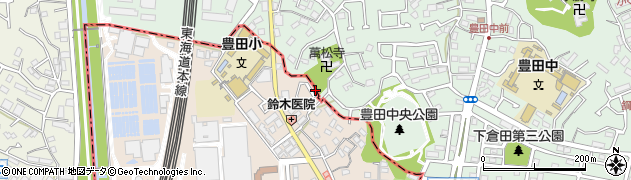 神奈川県横浜市栄区長沼町145周辺の地図