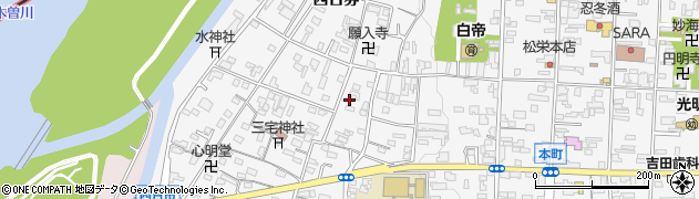 愛知県犬山市犬山西古券449周辺の地図
