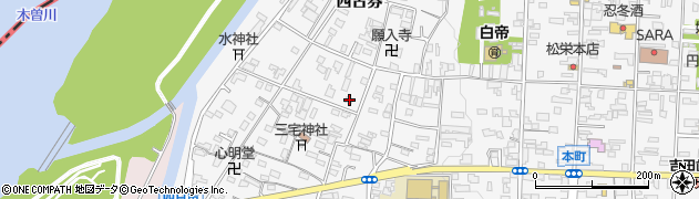 愛知県犬山市犬山西古券451周辺の地図