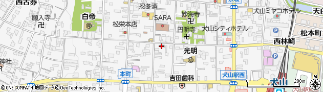 愛知県犬山市犬山東古券171周辺の地図
