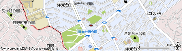 都市再生機構（独立行政法人）　洋光台北団地管理サービス事務所周辺の地図