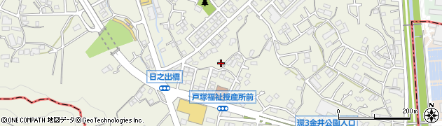 神奈川県横浜市戸塚区戸塚町1498周辺の地図