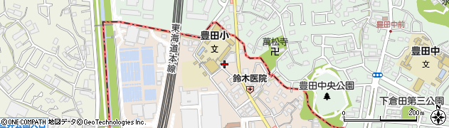 神奈川県横浜市栄区長沼町190周辺の地図