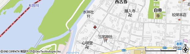 愛知県犬山市犬山西古券526周辺の地図