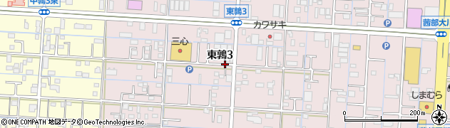 岐阜県岐阜市東鶉周辺の地図