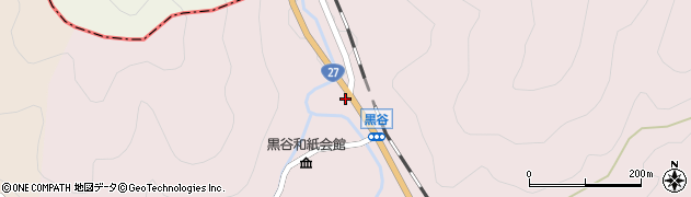 京都府綾部市黒谷町森周辺の地図