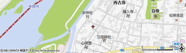 愛知県犬山市犬山西古券524周辺の地図