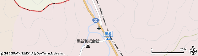 京都府綾部市黒谷町（森）周辺の地図