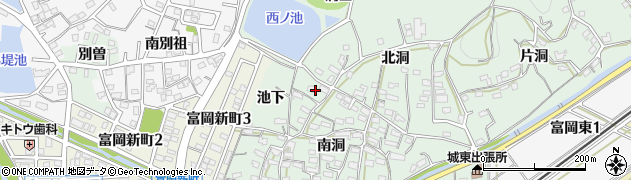 愛岐堂周辺の地図