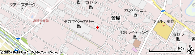神奈川県秦野市曽屋584周辺の地図