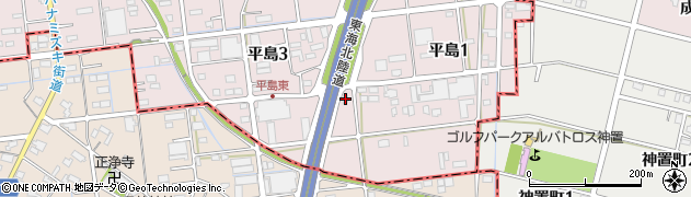 R’scafe周辺の地図