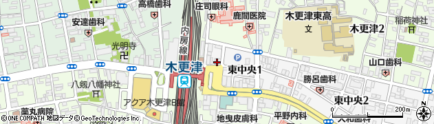 ＲＩＮＸ千葉木更津店周辺の地図