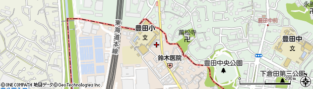 横浜農協豊田支店周辺の地図