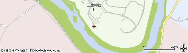 京都府福知山市大江町波美608周辺の地図