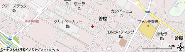 神奈川県秦野市曽屋578周辺の地図