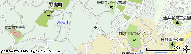 神奈川県横浜市港南区野庭町2027周辺の地図