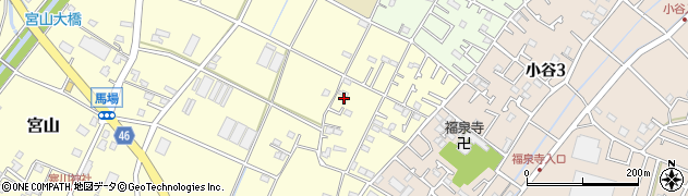 神奈川県高座郡寒川町宮山1953周辺の地図