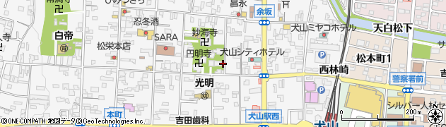 愛知県犬山市犬山東古券535周辺の地図