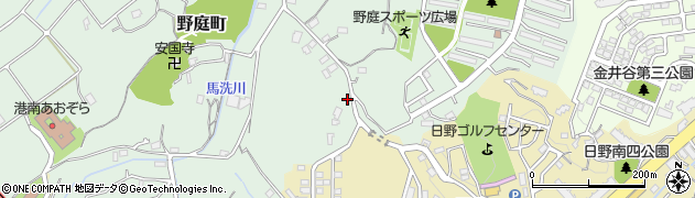 神奈川県横浜市港南区野庭町2028周辺の地図