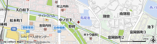 愛知県犬山市丸山天白町252周辺の地図