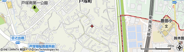 神奈川県横浜市戸塚区戸塚町911-5周辺の地図