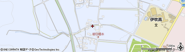 滋賀県米原市朝日517周辺の地図