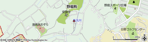 神奈川県横浜市港南区野庭町2127周辺の地図