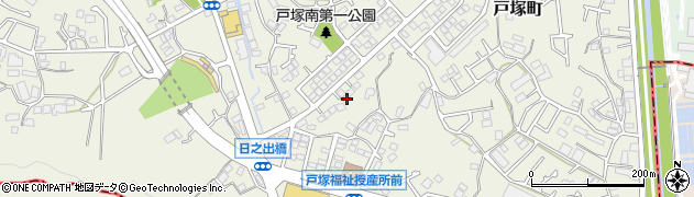 神奈川県横浜市戸塚区戸塚町1491周辺の地図