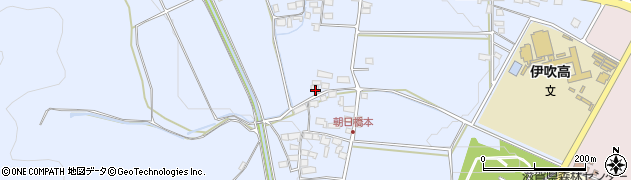 滋賀県米原市朝日530周辺の地図