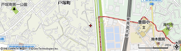 神奈川県横浜市戸塚区戸塚町815周辺の地図