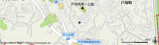 神奈川県横浜市戸塚区戸塚町1520周辺の地図