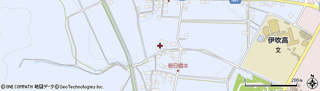 滋賀県米原市朝日527周辺の地図