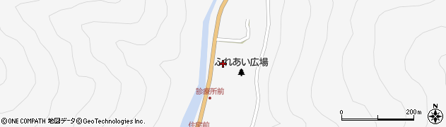 飯田市立　上村診療所周辺の地図