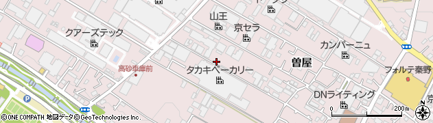 神奈川県秦野市曽屋589周辺の地図