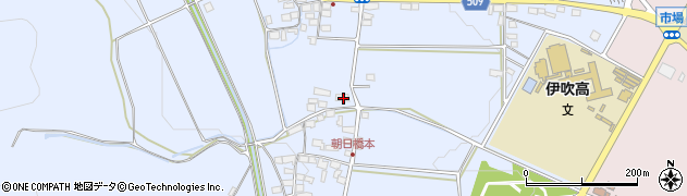 滋賀県米原市朝日525周辺の地図