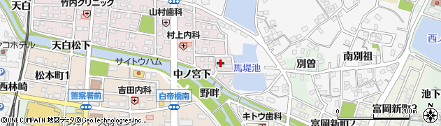 愛知県犬山市丸山天白町235周辺の地図