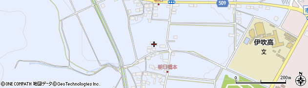 滋賀県米原市朝日528周辺の地図