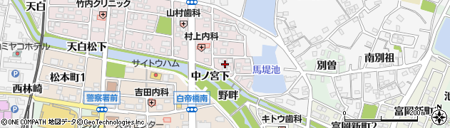 愛知県犬山市丸山天白町243周辺の地図