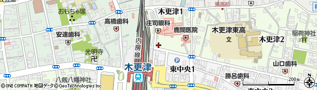 タイムズ木更津第４駐車場周辺の地図