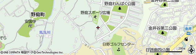神奈川県横浜市港南区野庭町667-46周辺の地図